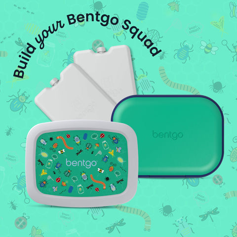 Bentgo lifestyle photo at school highlighting coordinated gear and everyday use