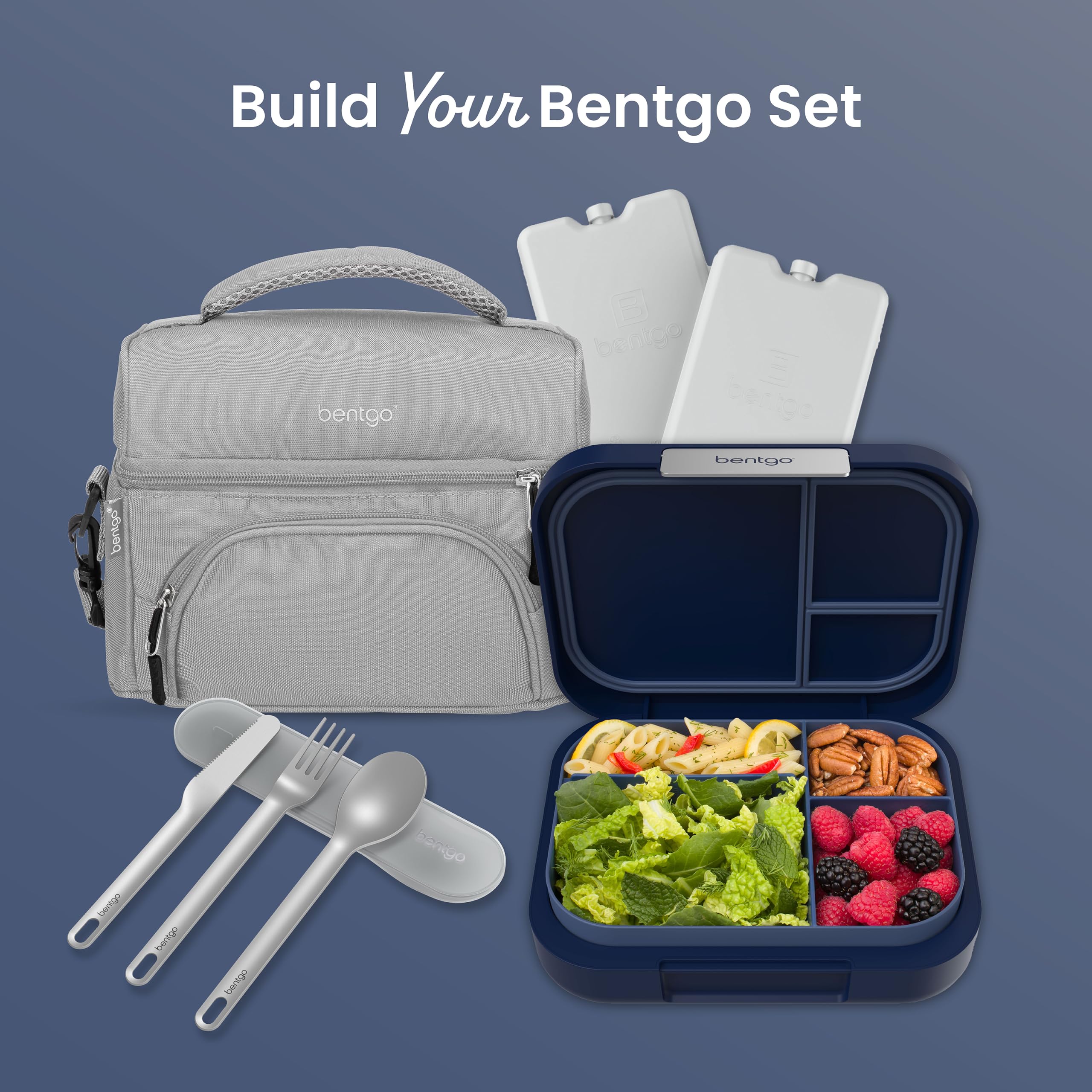 Bentgo modern tray in microwave to show safe reheating convenience