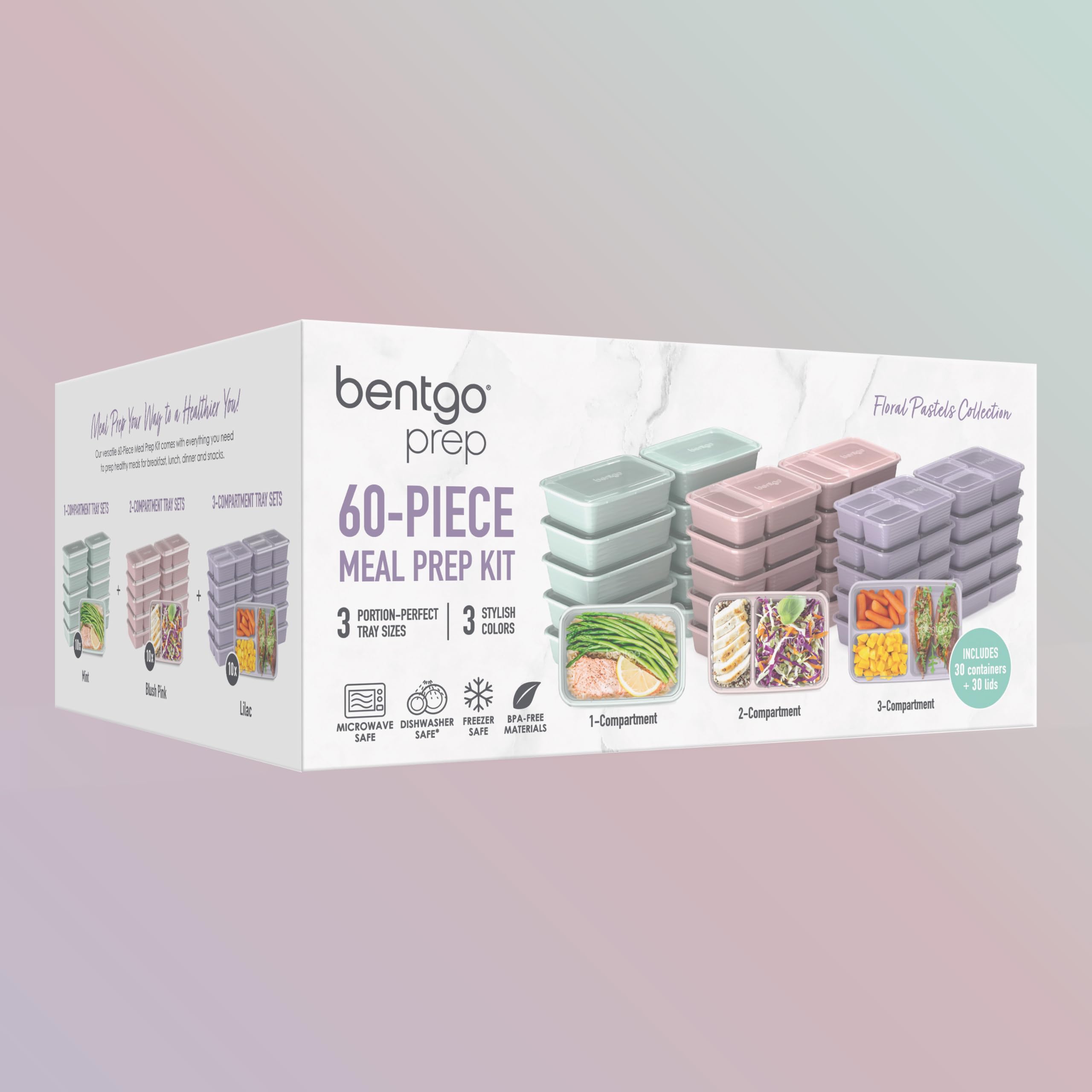 Bentgo meal kit inside lunch bag ready to go showing portability benefit