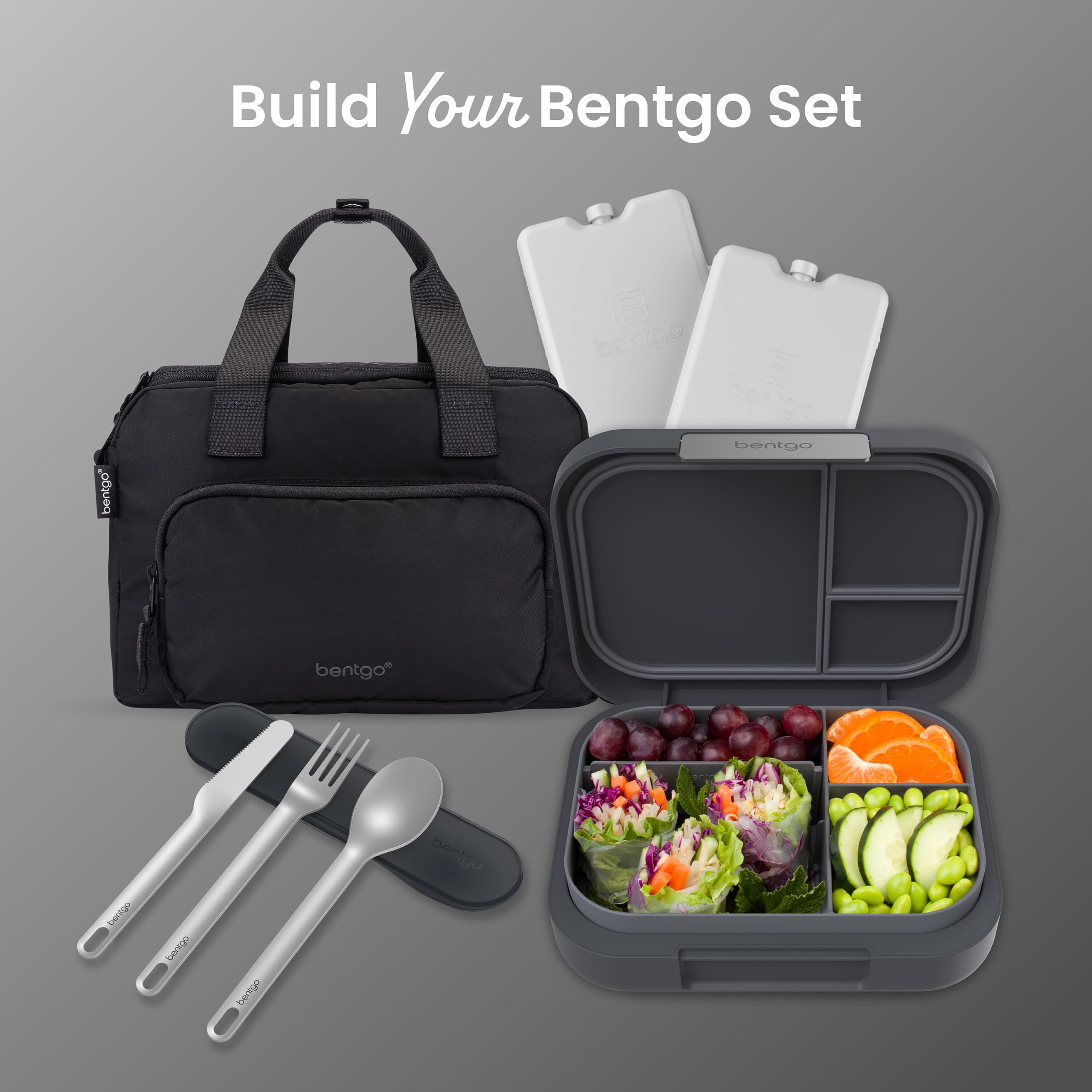 Bentgo held in hand for scale showing compact size benefit: easy to carry