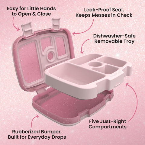 Bentgo removable tray in microwave showing reheating convenience