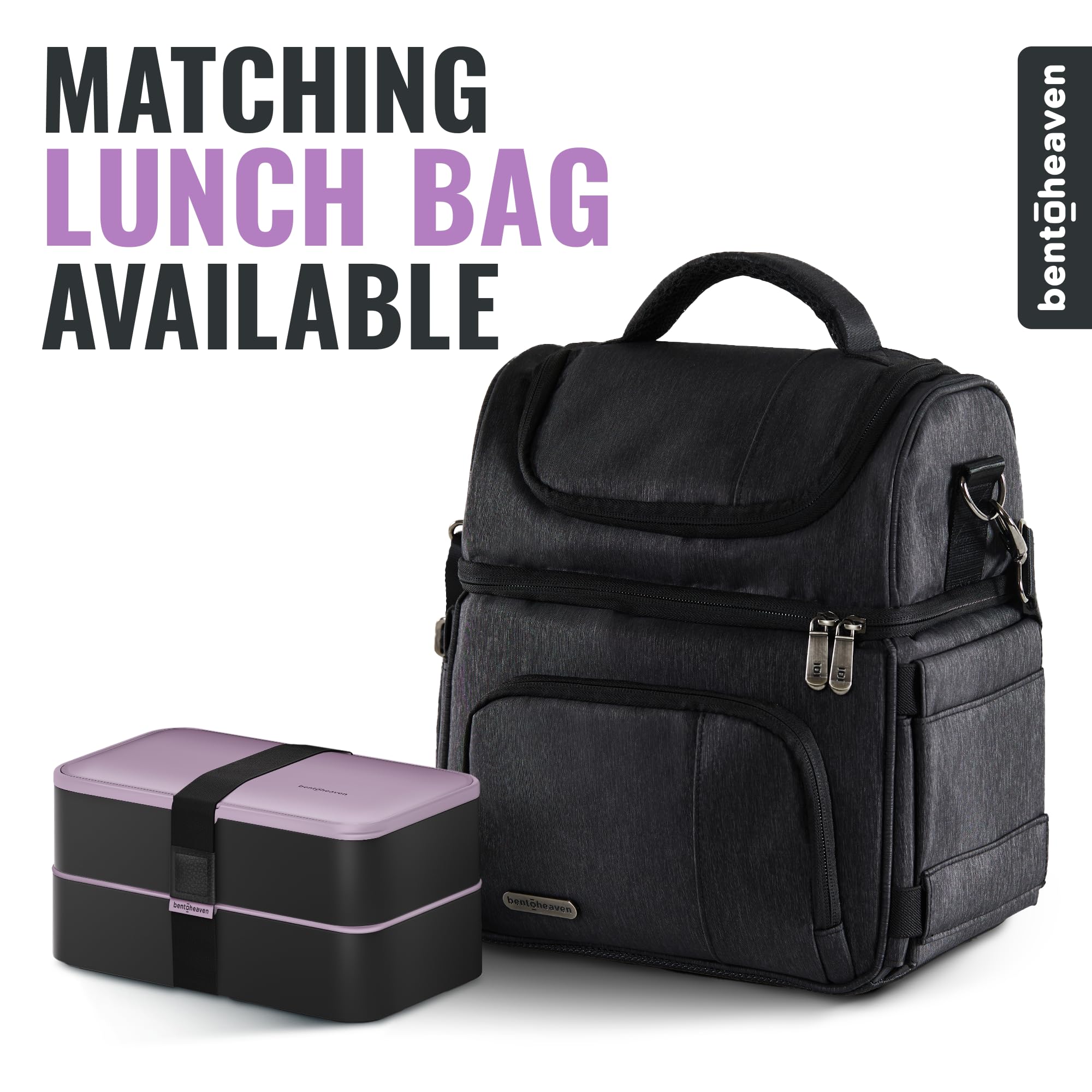 Bentoheaven in use at a picnic with stacked tiers showing portable dining benefit enjoyment