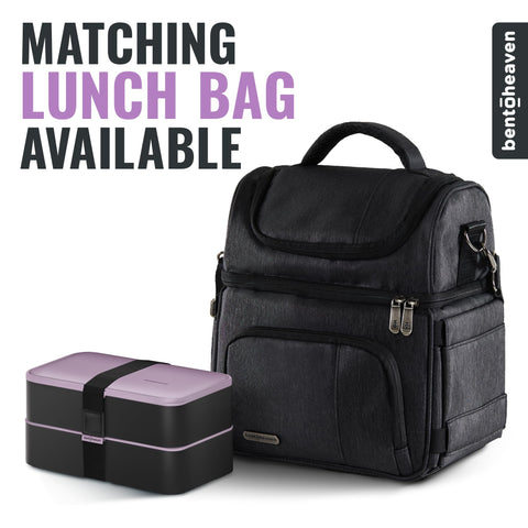 Bentoheaven in use at a picnic with stacked tiers showing portable dining benefit enjoyment