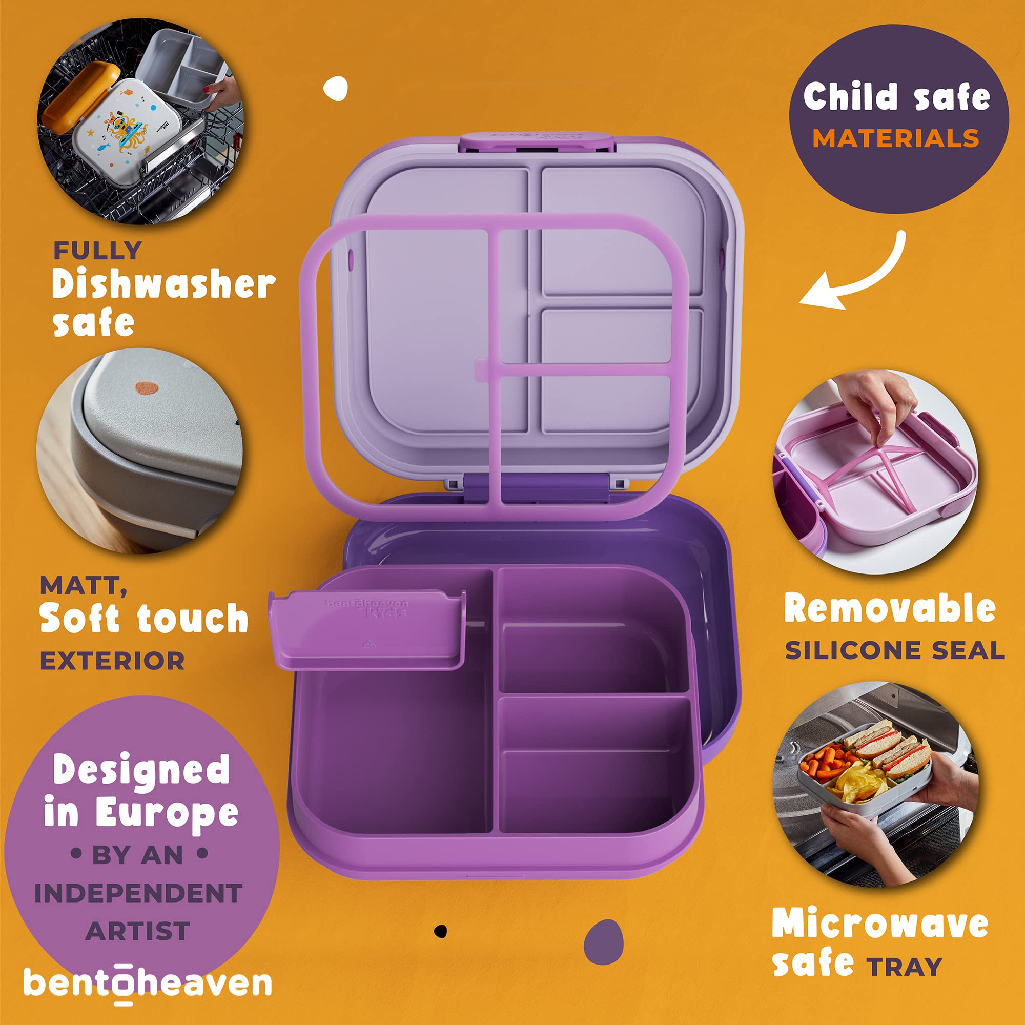 Bentoheaven held in hand to show scale and lightweight child-friendly design