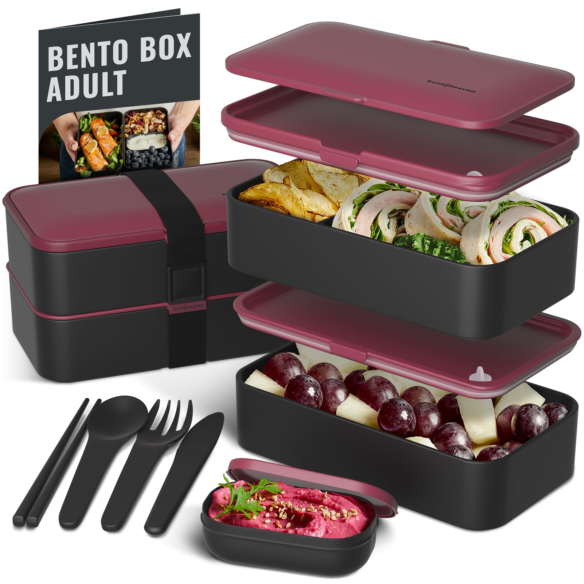 Bentoheaven Very Berry front packaging showing compact professional look and appeal