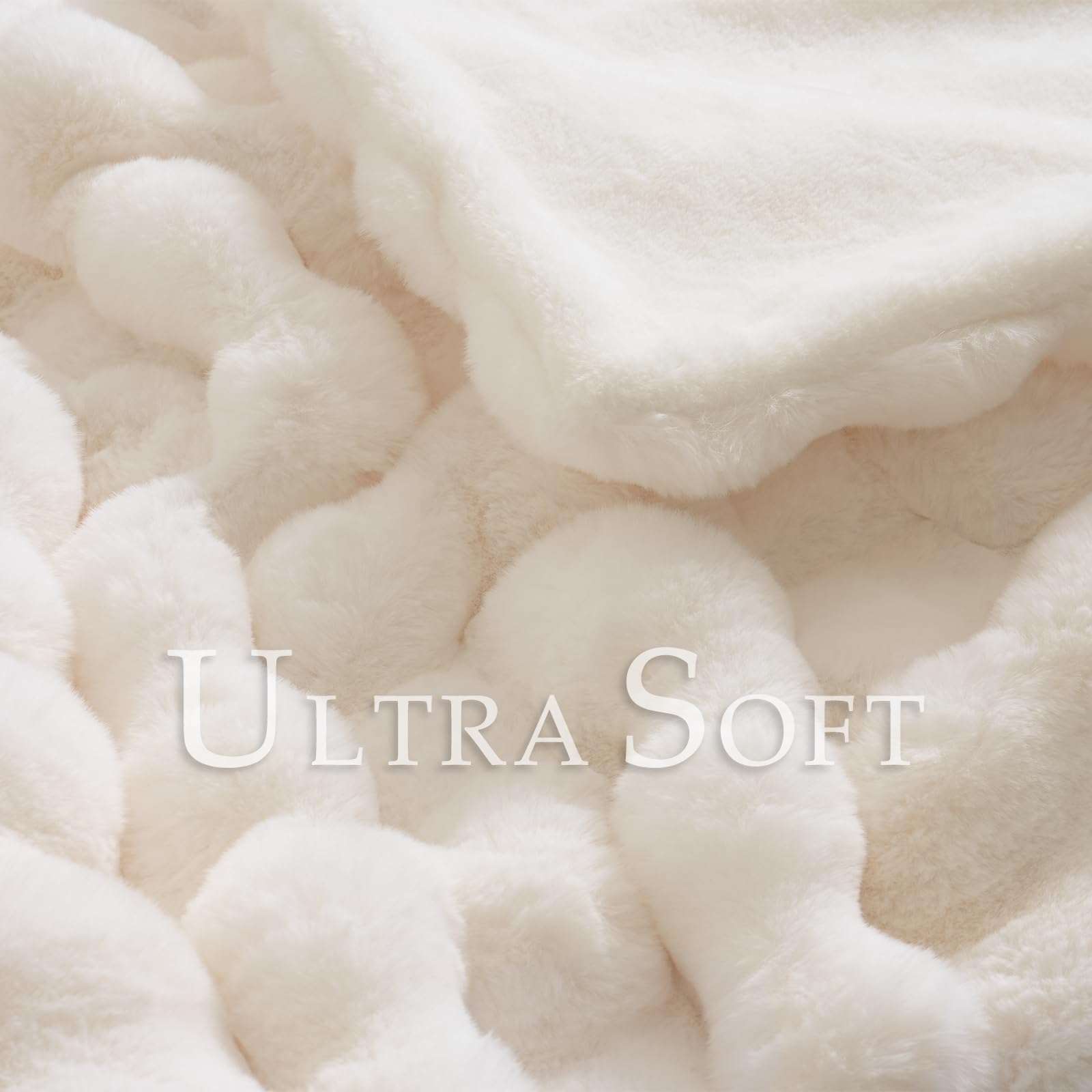 BENVWE close pile detail highlighting plush faux-rabbit fur softness benefit