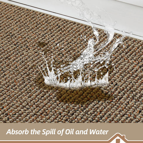 BEQHAUSE TPR non-slip backing detail provides secure floor grip
