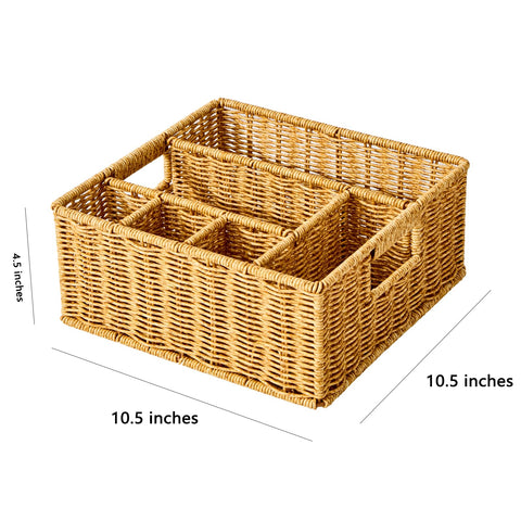 Berdeng top view with six compartments filled for quick access benefit