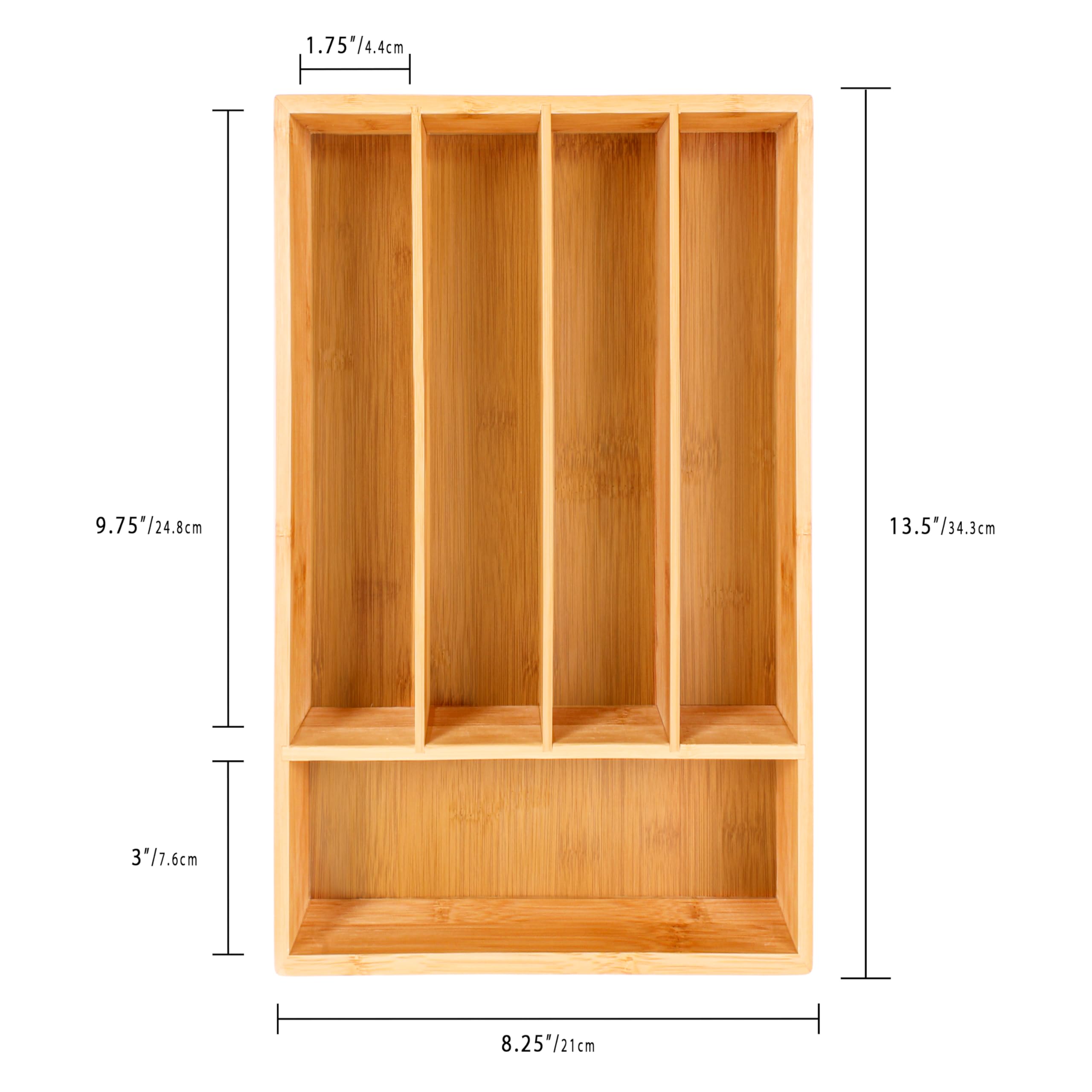 Berghoff bamboo close-up of smooth oil finish and natural grain for durability