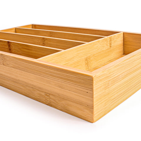 Berghoff organizer installed in a kitchen drawer showing space-saving fit