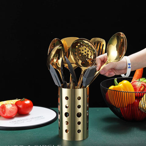 Berglander mirror-polished gold finish close-up showing easy-to-clean surface