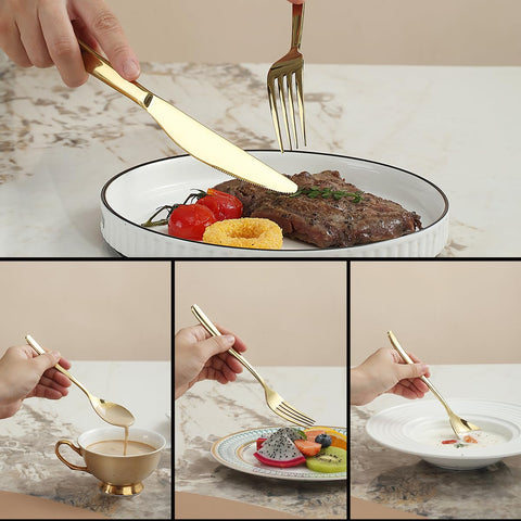 Berglander size scale comparison showing utensil length versus hand for fit confirmation