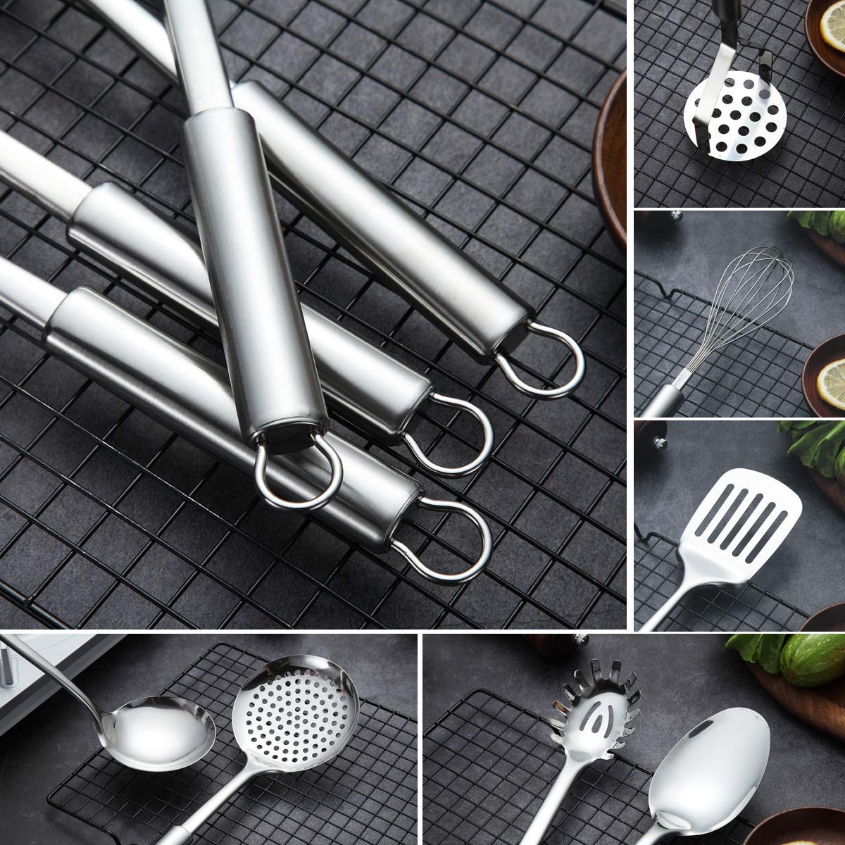 Berglander spatula in use flipping food in skillet, durable performance demonstrated