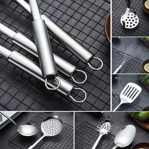Berglander spatula in use flipping food in skillet, durable performance demonstrated