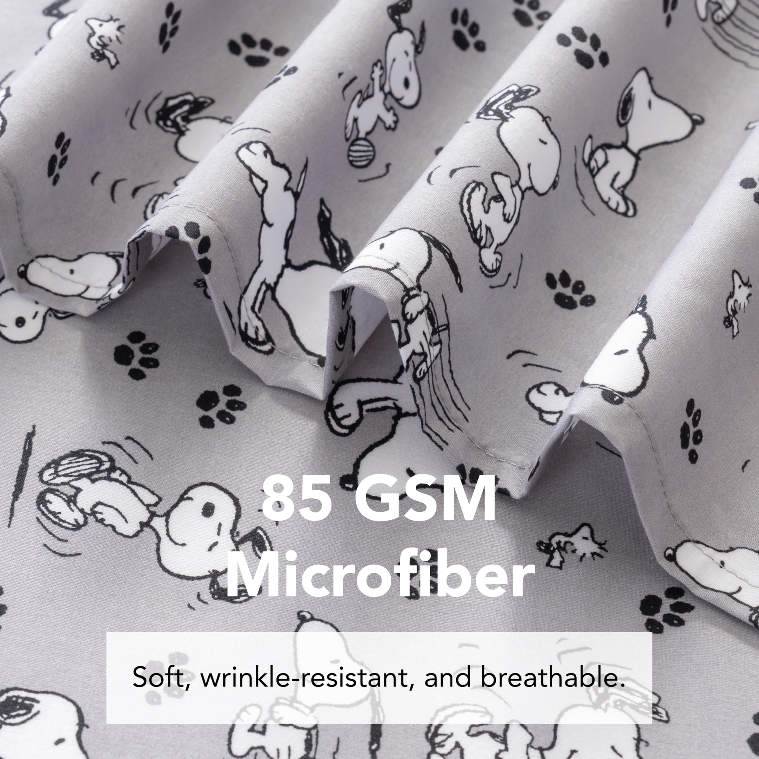 Berkshire Blanket overhead of mini poses and paws print for visual detail