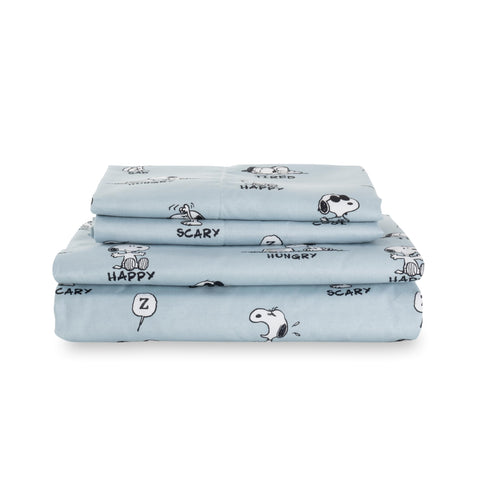 Berkshire Blanket Snoopy front packaging showing playful design and easy selection benefit