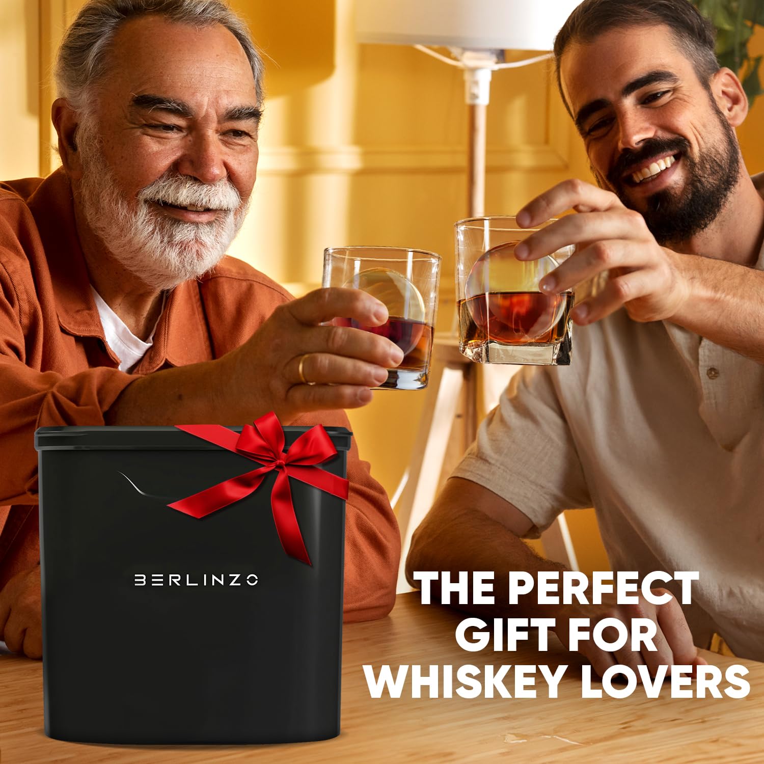 BERLINZO close detail of sphere clarity and trapped-air-free surface