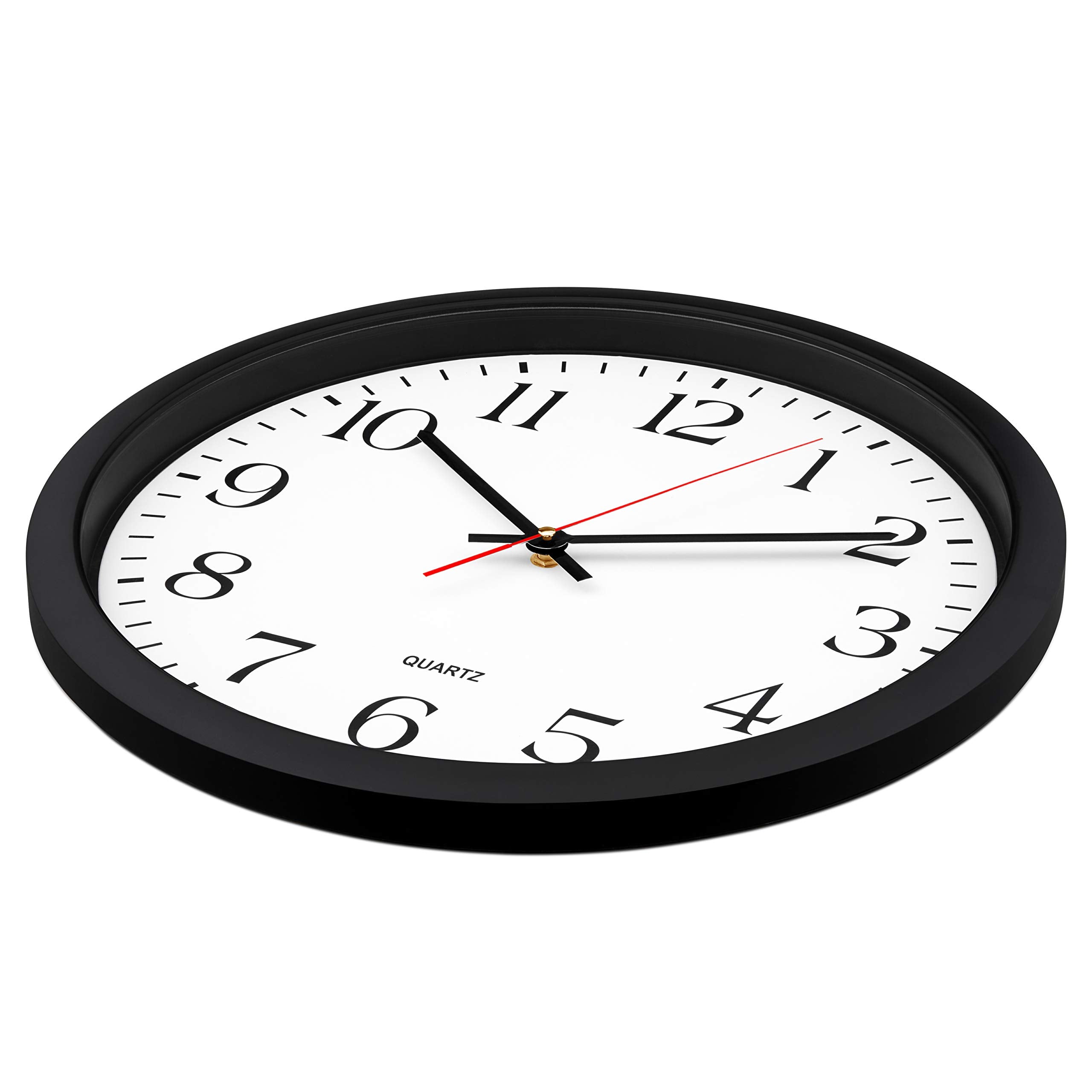 Bernhard Products red sweeping second hand in motion for quiet continuous timekeeping