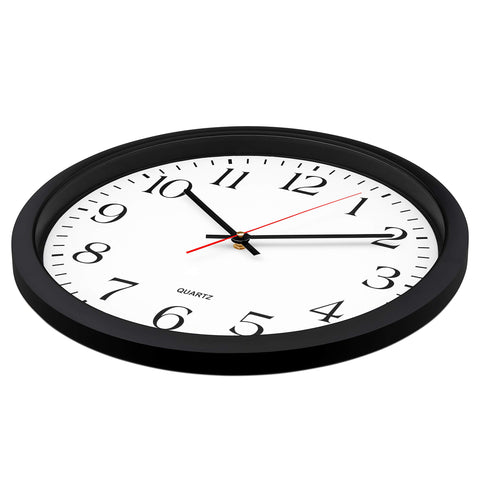 Bernhard Products red sweeping second hand in motion for quiet continuous timekeeping