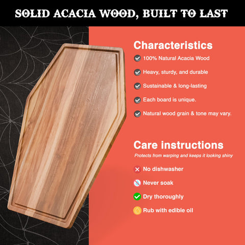 BERRY GOOD LUNCH board grooved side catching juices for cleaner cutting