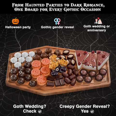 BERRY GOOD LUNCH board held in hand showing 17x10.5 inch scale for portion planning