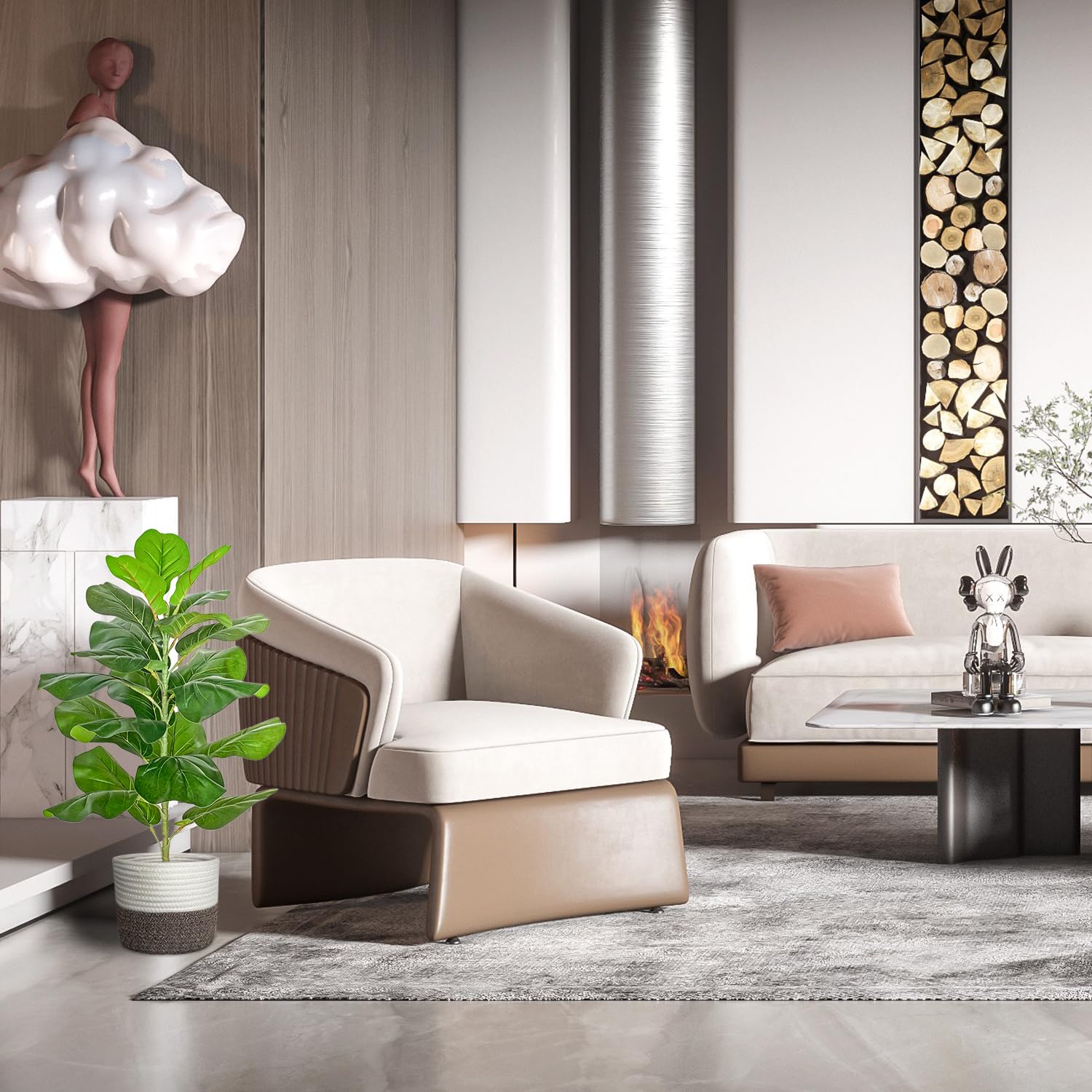 BESAMENATURE placed on an office desk showing instant décor upgrade benefit