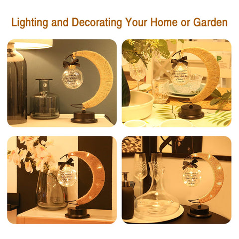 Besoamo lamp in bedroom setting offering soothing night-time comfort