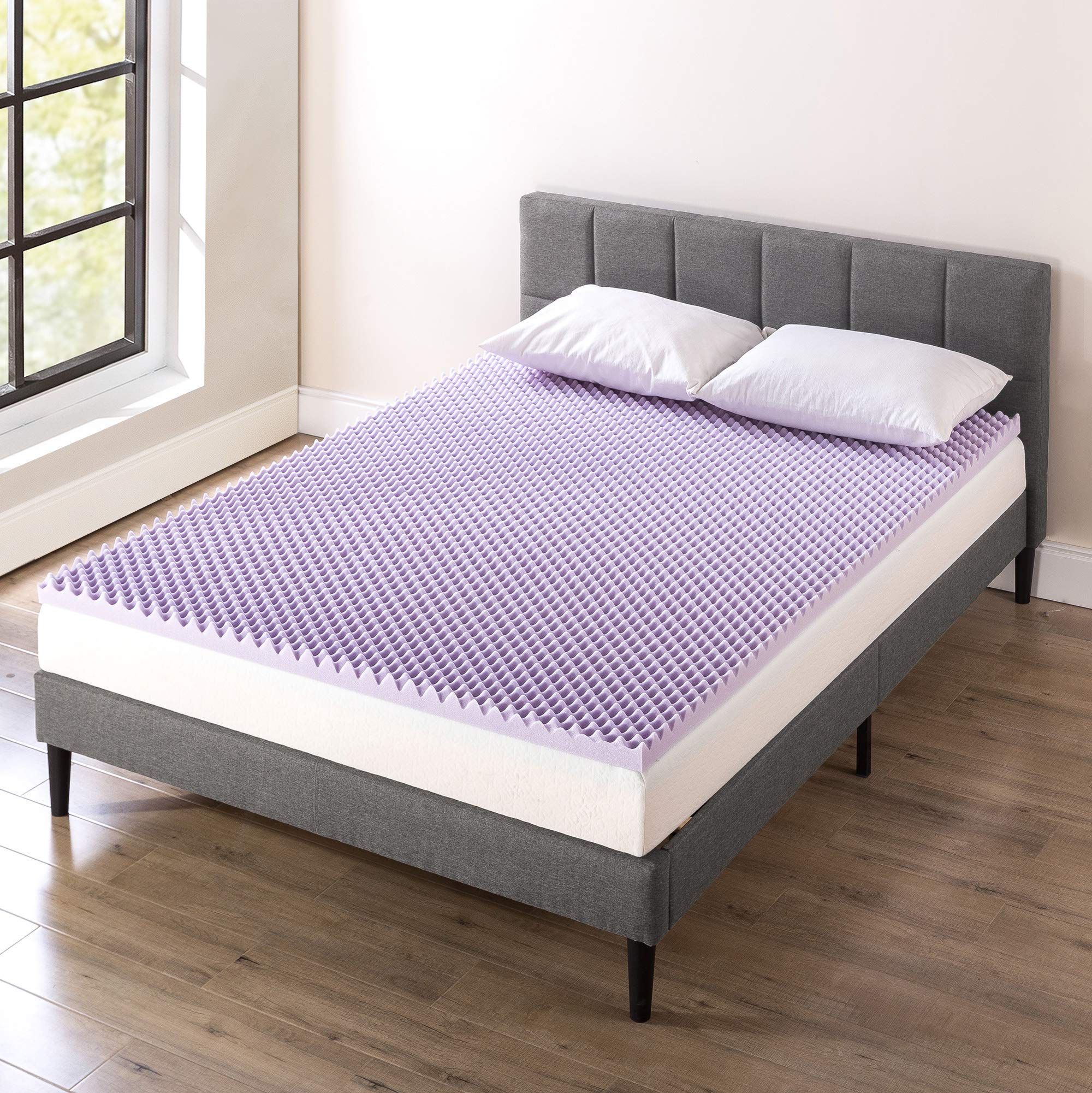 Best Price Mattress close-up of egg crate surface improving airflow