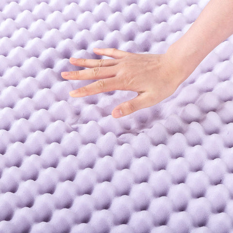 Best Price Mattress side profile on bed showing low-profile lift