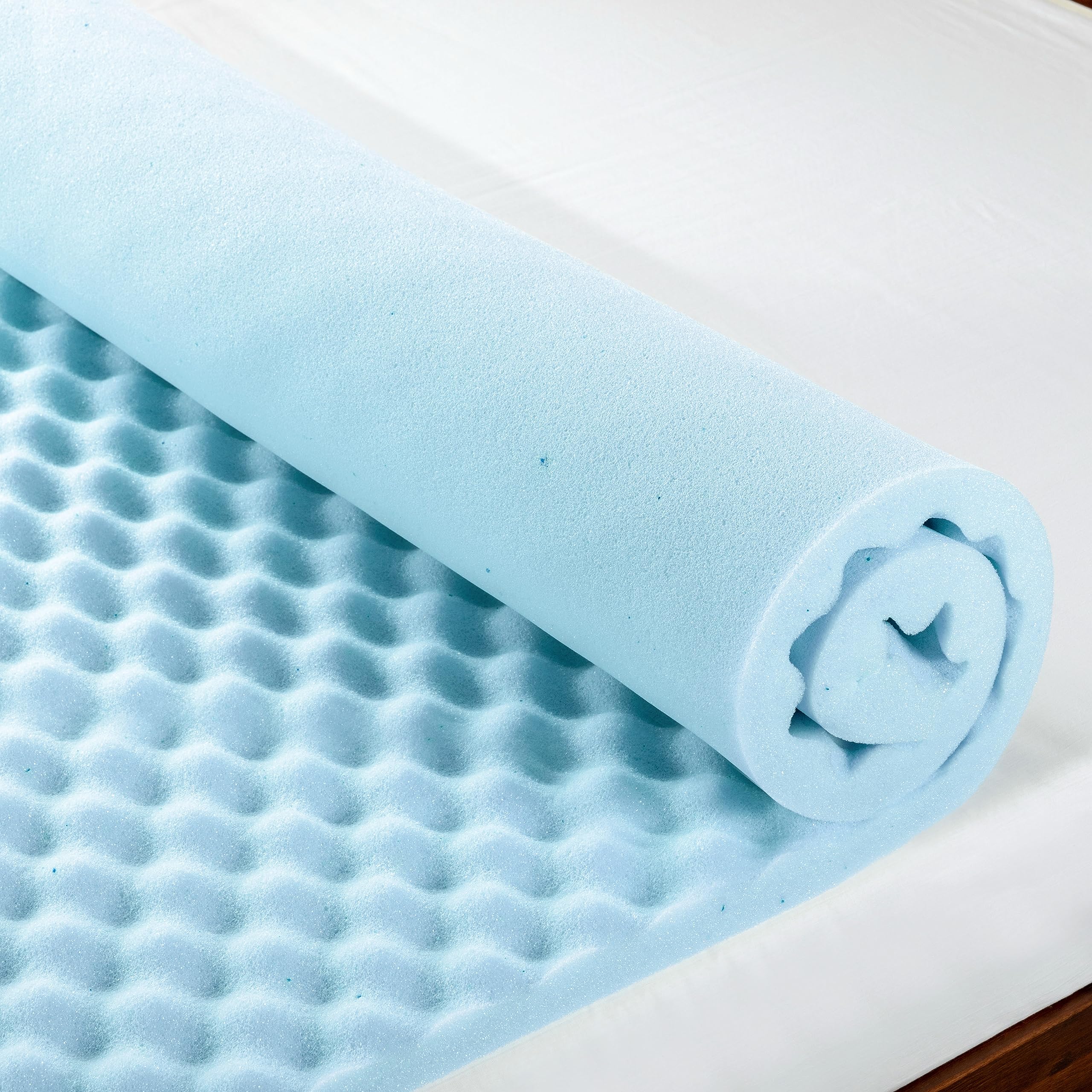 Best Price Mattress egg crate foam close-up showing textured airflow channels