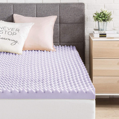 Best Price Mattress close-up of egg crate texture improving airflow
