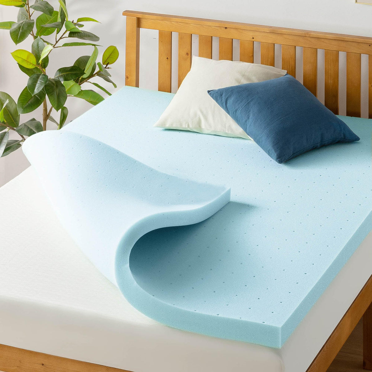 Best Price Mattress front view of Twin XL topper showing clean profile and comfort benefit