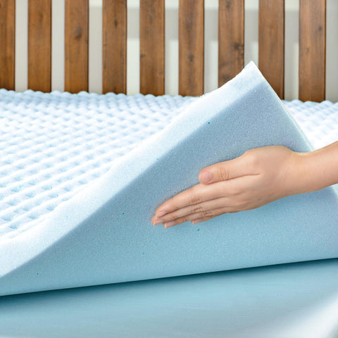 Best Price Mattress gel bead detail demonstrating cooling infusion and even support