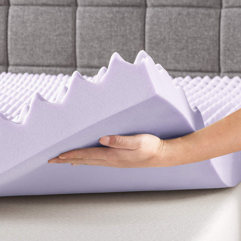 Best Price Mattress label showing CertiPUR-US certification and warranty