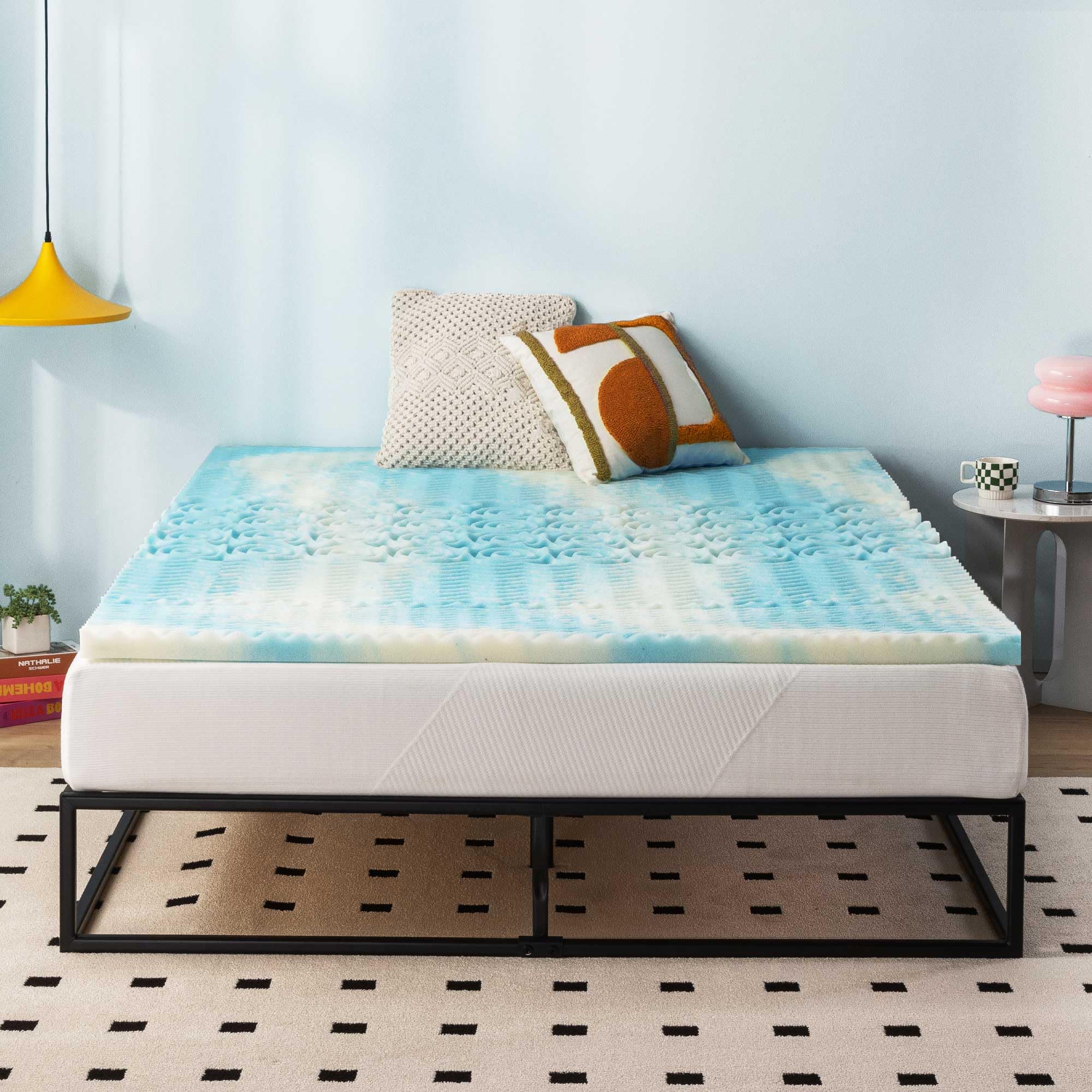 Best Price Mattress side profile displaying two-inch thickness and improved support