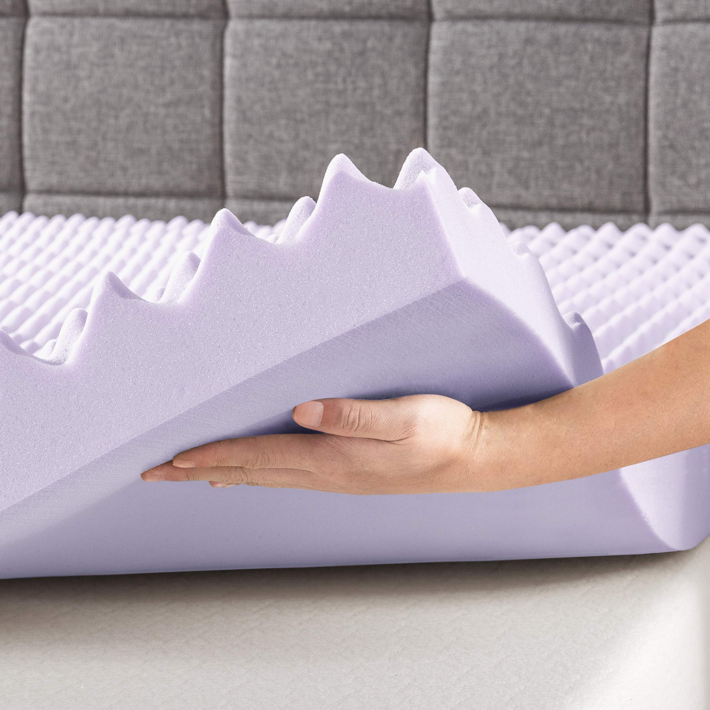 Best Price Mattress topper thickness shown for scale and pressure relief