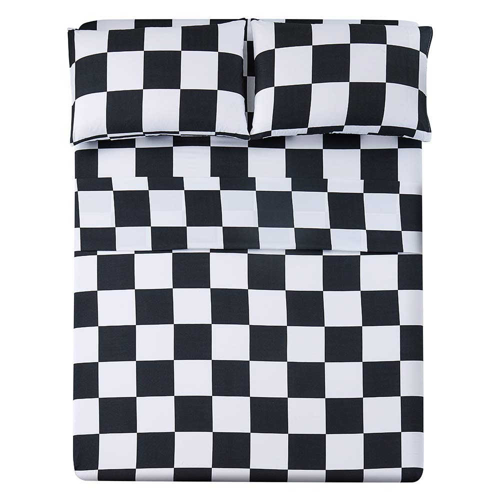 Best Season front packaging showing twin checkered sheet set and benefits