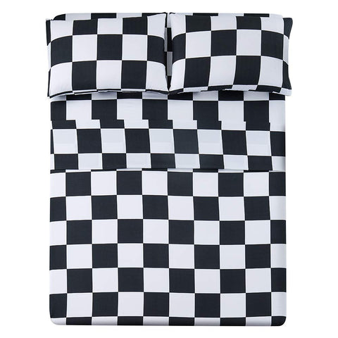 Best Season front packaging showing twin checkered sheet set and benefits