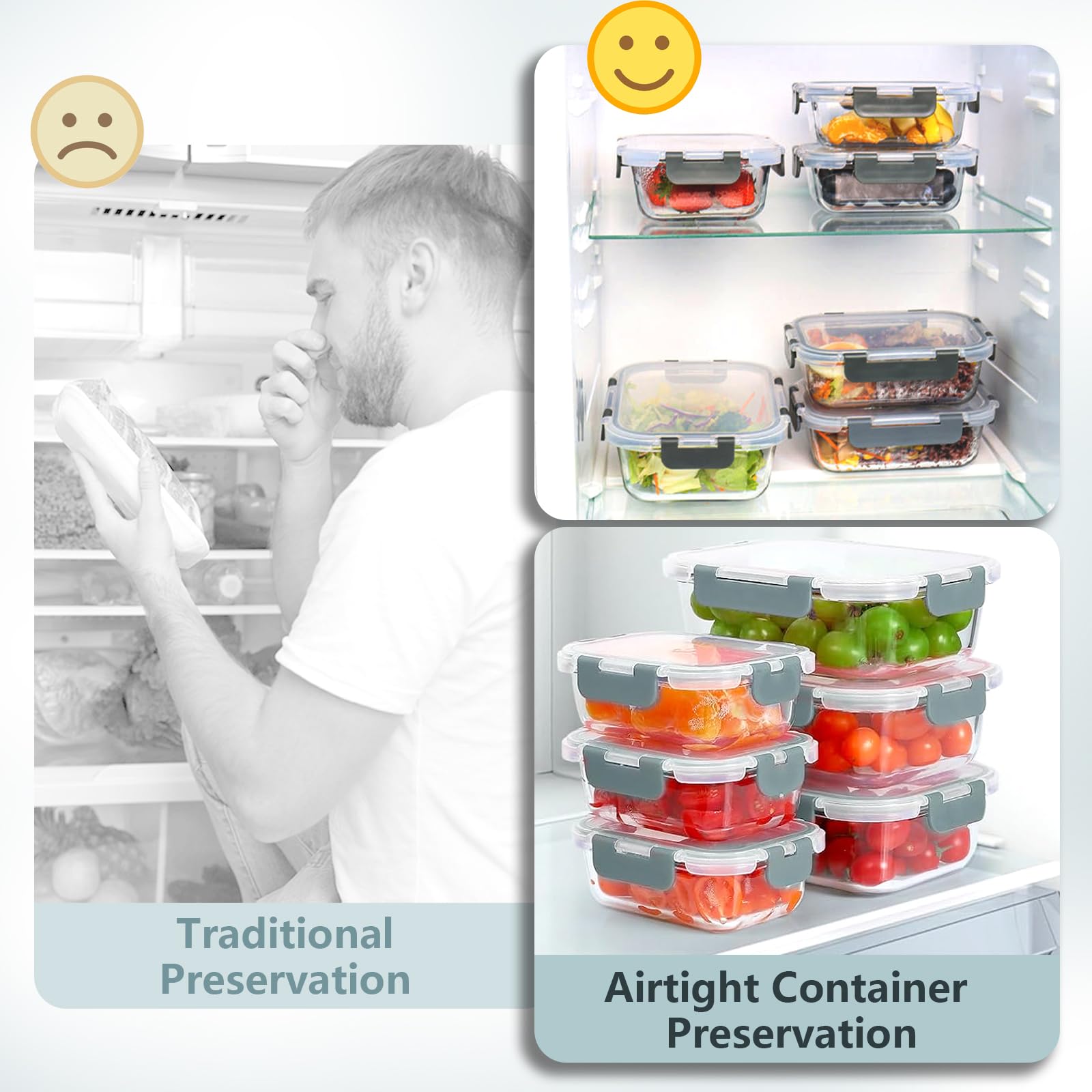 Bestfull glass dish coming from oven then into freezer showing thermal versatility