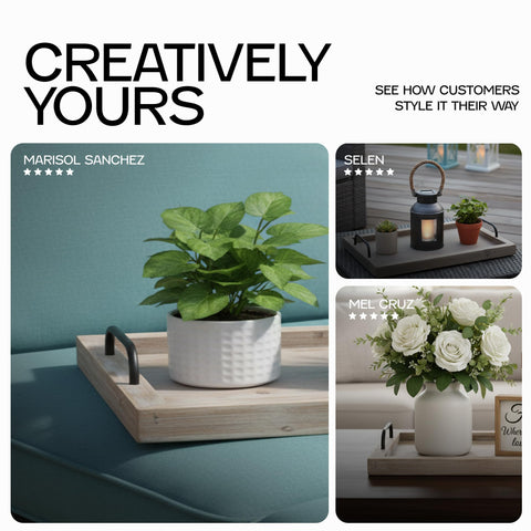 Besti rustic trays in gift-ready packaging conveying a thoughtful housewarming present