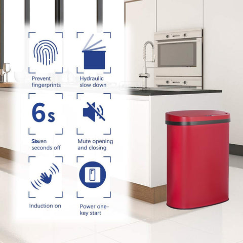 BestOffice sensor-activated lid opening demonstrating hands-free convenience