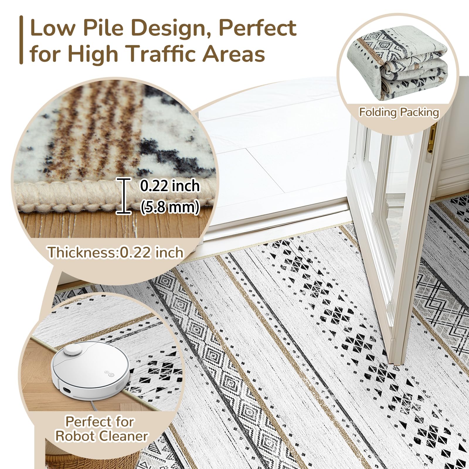 BESTSWEETIE TPR backing detail illustrating reliable non-slip grip
