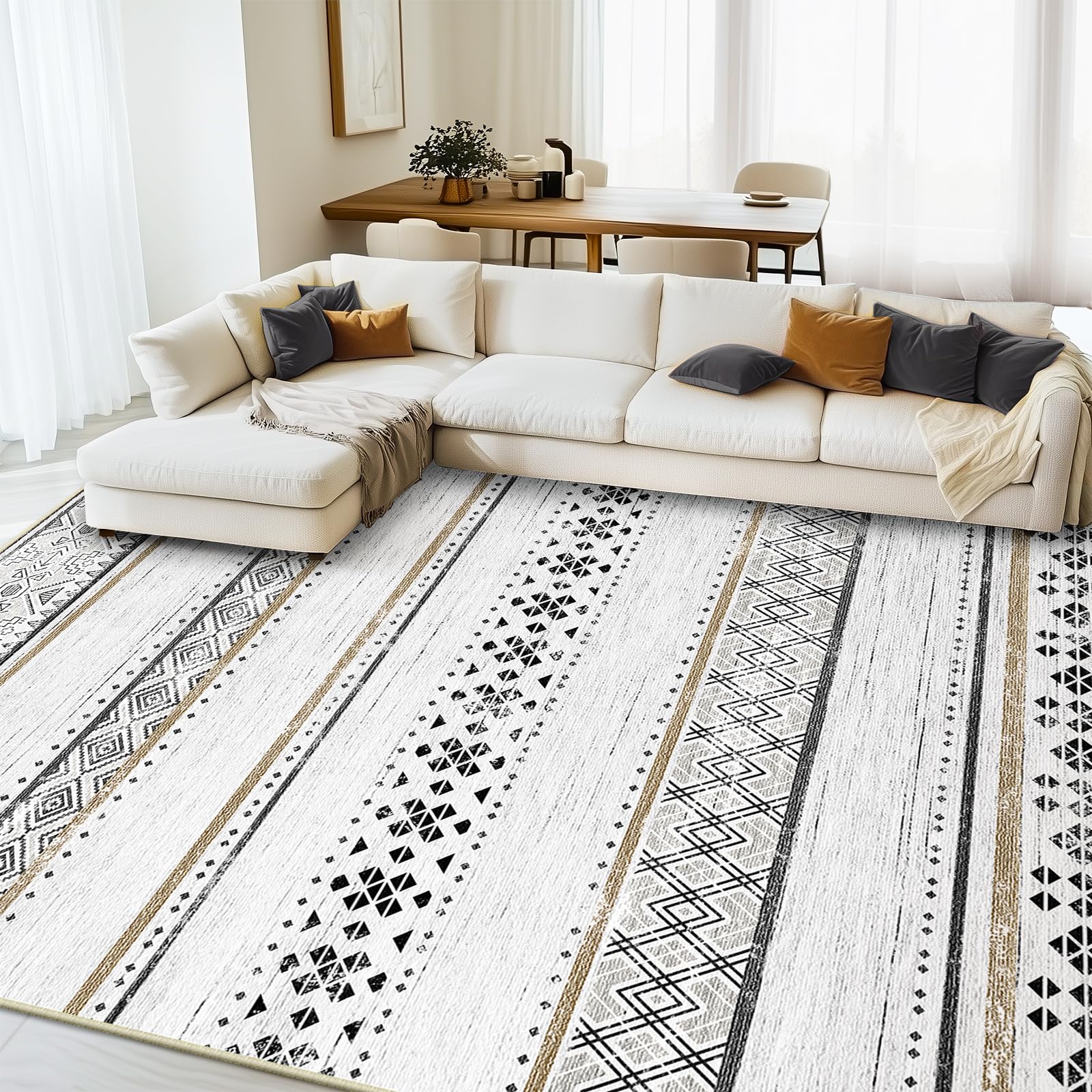 BESTSWEETIE front view showing geometric design and modern boho appeal