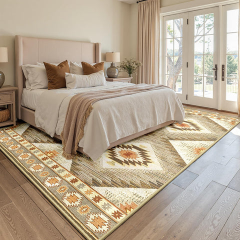 BESTSWEETIE tightly rolled rug packaging showing compact shipping convenience