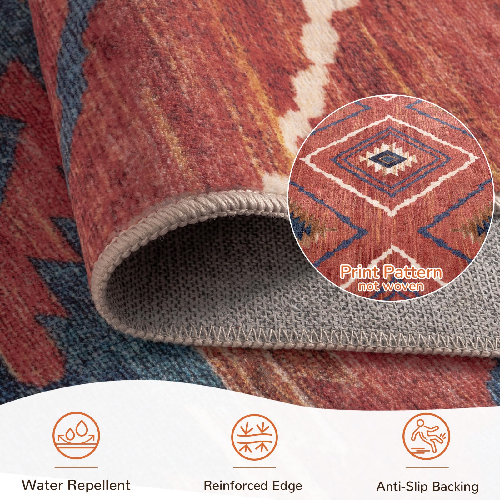 BESTSWEETIE TPR backing detail showing grip to prevent slips and movement