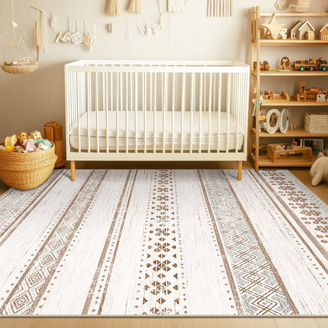 BESTSWEETIE rug in machine laundry illustrating washable convenience
