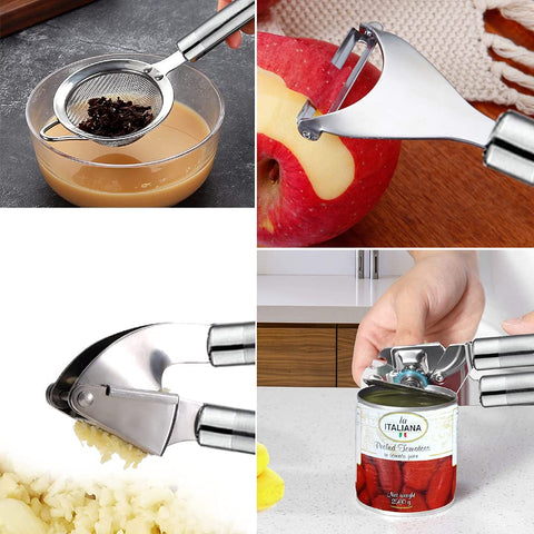 BESTZMWK lifestyle shot on kitchen counter illustrating complete set ready for meal prep