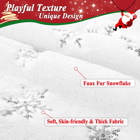 BETBEM texture view of soft white faux fur offering cozy, luxurious feel