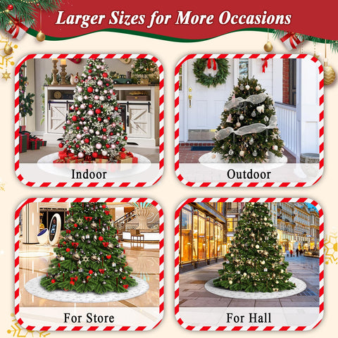 BETBEM styled under-tree in living room enhancing holiday decor and warmth