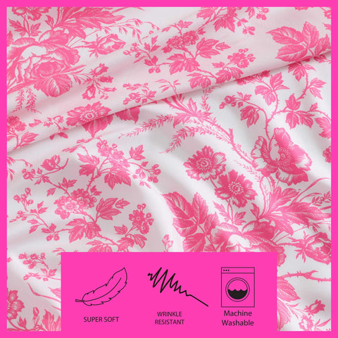 Betsey Johnson dorm room lifestyle with sheets on a student bed for easy care